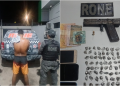 Polícia prende suspeito com drogas e outros materiais ilícitos na zona Norte de Teresina