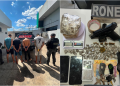 Polícia prende quarteto com armas de fogo e comercializando drogas em terreno baldio zona Norte de Teresina