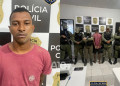 “Negueba”, líder de organização criminosa, é preso durante operação policial no interior do Piauí