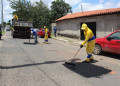 Prefeitura de Teresina realiza mutirão tapa-buracos neste sábado (21) em três zonas da cidade