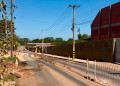 Trecho da Av. Gil Martins, em Teresina, é interditado para manutenção da rede elétrica devido a obras de galeria