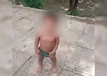 Criança que foi encontrada na Av. Maranhão, em Teresina, é encaminhada para casa da avó