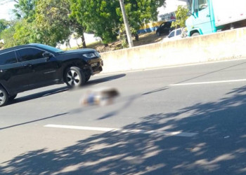 Pedestre morre após ser atropelado por carro na BR-316, zona Sul de Teresina