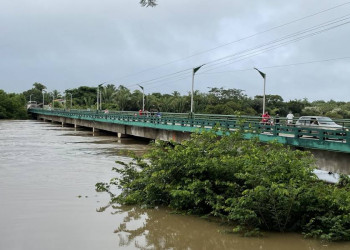Rio Longá atinge cota de inundação em Esperantina-PI, aponta boletim