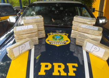 No Piauí, PRF apreende 20 Kg de cocaína avaliados em mais de R$ 2,4 milhões