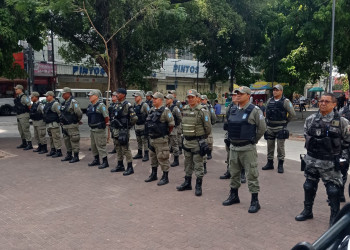Polícia Militar elabora plano de segurança para o fim de ano no Centro de Teresina