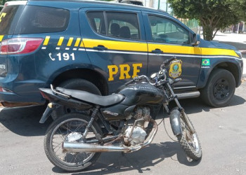 No Piauí, homem é preso pela PRF com moto furtada há 5 anos em São Paulo