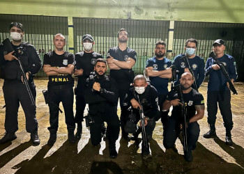 Policiais penais impedem fuga de 90 membros de facção criminosa no Piauí