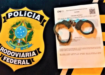 Homens procurados por não pagar pensão e por violência são presos pela PRF no Piauí