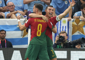 Portugal vence Uruguai por 2 a 0 e garante vaga nas oitavas da Copa