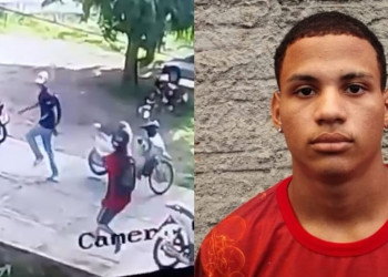 Vídeo mostra exato momento em que jovem é executado a tiros em escola no Piauí