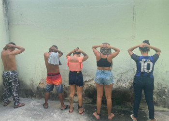 Polícia Civil prende quatro pessoas durante operação de combate ao tráfico de drogas no Piauí