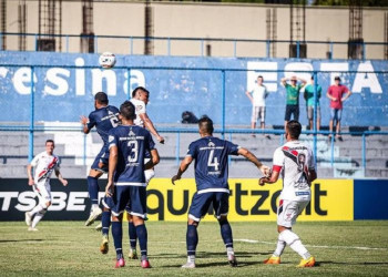 Paulo Rangel marca gol em seu primeiro jogo no Altos e vibra: “Não podia esperar melhor estreia