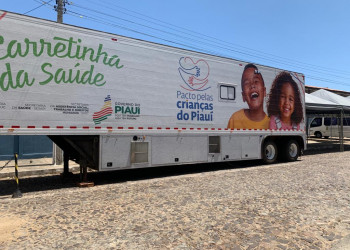 Carretinha da Saúde realiza atendimentos em São Gonçalo do Gurguéia e Barreiras do Piauí