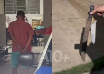 Homem é preso após espancar companheira na zona Leste de Teresina; ele alega que era agredido