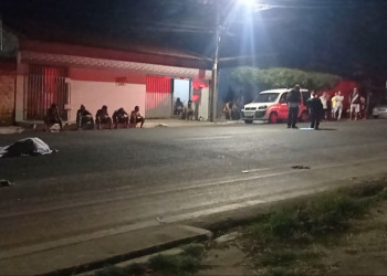 Homem morre ao ser atropelado por veículo que disputava “racha” na zona Norte de Teresina