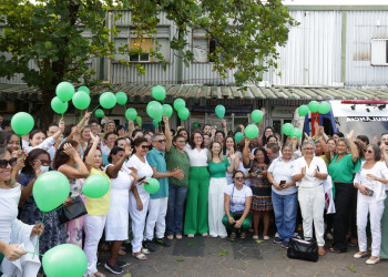 Abraço simbólico marca a despedida da antiga sede da Maternidade Dona Evangelina Rosa