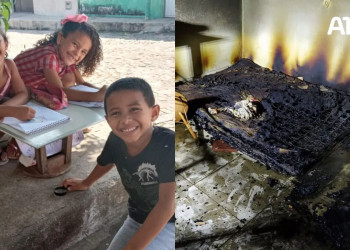 Terceira criança vítima de incêndio dentro de casa em Parnaíba morre no HEDA