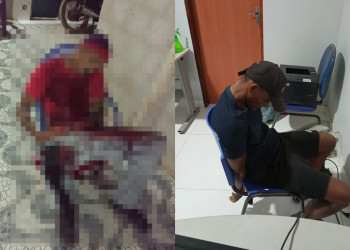 Homem é assassinado com golpes de faca no peito no interior do Piauí; suspeito é preso
