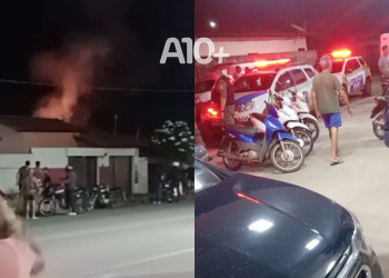 Homem mata ex-mulher, incendia casa e depois tenta tirar a própria vida em Altos, Piauí