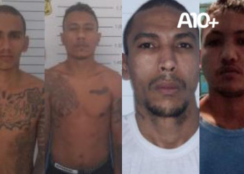 Quatro presos que fugiram de presídio de Altos, no Piauí, são capturados; confira nomes