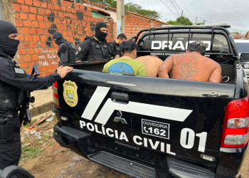 DRACO deflagra 1ª operação do ano e prende membros de facção em Teresina