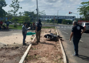 Homem morre em acidente na Avenida dos Ipês, zona Leste de Teresina