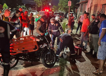 Motociclista sofre tentativa de homicídio na zona Norte de Teresina