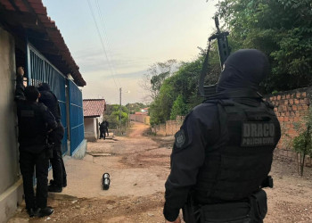 DRACO 64: nova operação cumpre mandados de busca, apreensão e prisão em Teresina