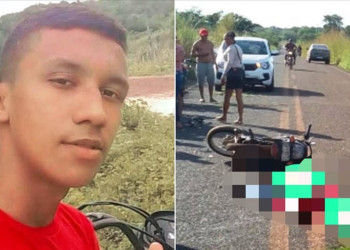 Jovem de 17 anos morre após grave acidente entre duas motocicletas no Piauí