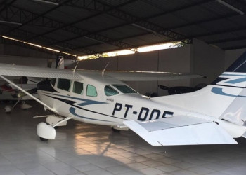 Bandidos invadem clube e roubam aeronave avaliada em R$ 2 milhões em Teresina