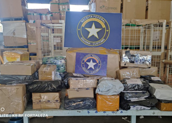Receita Federal encontra drogas em encomendas dos Correios durante operação em Teresina
