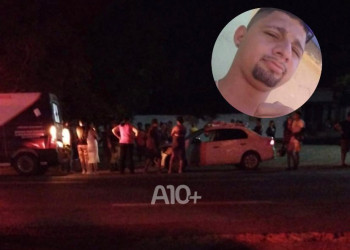 Homem morre após ser atropelado por carro ao tentar atravessar rodovia no Piauí