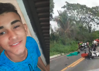 Grave acidente entre motocicleta e caminhonete deixa jovem morto na PI-130, em Teresina