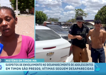 Mãe de adolescente desaparecido em Timon afirma ter sido ameaçada por suspeito preso: “ele puxou a arma pra gente sair”