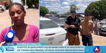 Mãe de adolescente desaparecido em Timon afirma ter sido ameaçada por suspeito preso: “ele puxou a arma pra gente sair”