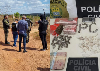 Adolescente suspeito de envolvimento no tráfico de drogas é apreendido no Piauí