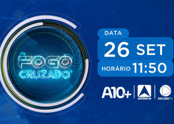 TV Antena 10 promove Fogo Cruzado com candidatos ao governo do Piauí no dia 26