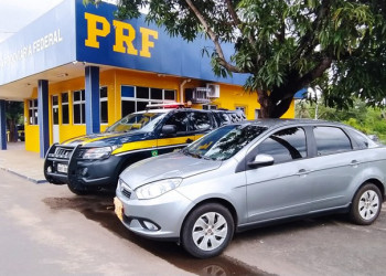 Veículo furtado há dez meses em Palmas é recuperado pela PRF em Teresina
