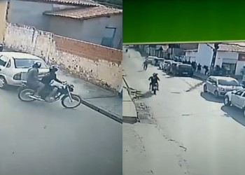 Criminosos realizam assalto durante velório de jovem vítima de acidente em Teresina; vídeo!