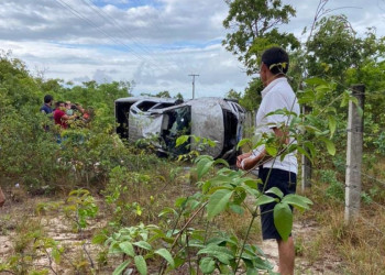Médico capota veículo e filha morre em grave acidente no interior do Piauí