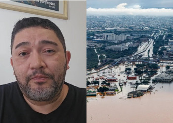 “Uma desolação, algo surreal”, diz piauiense morador de Porto Alegre sobre tragédia climática no RS