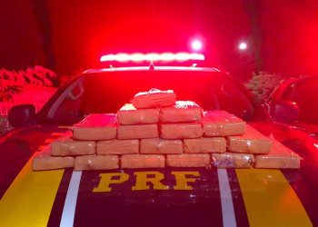 PRF prende homem e apreende quase 20kg de cocaína em Colônia do Gurguéia