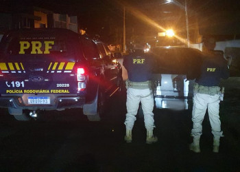 PRF recupera veículo e prende homem por receptação na BR-316, em Picos