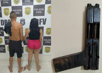 Polícia Civil captura irmãos suspeitos de roubos e apreende arma caseira em Teresina