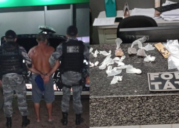 Polícia Militar prende “Velho do porco”, suspeito de tráfico de drogas no interior do Piauí