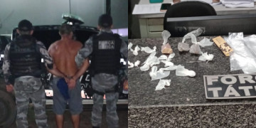 Polícia Militar prende “Velho do porco”, suspeito de tráfico de drogas no interior do Piauí