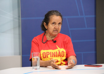 Em sabatina, Lourdes Melo defende salário mínimo de R$7500 para piauienses e declara apoio a Lula