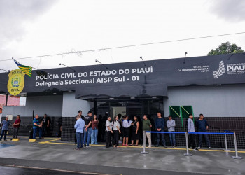 Rafael Fonteles inaugura delegacia na zona Sul de Teresina; obra teve investimento de quase R$ 2 milhões
