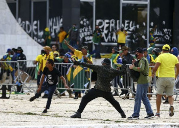 Seis piauienses foram presos durante atos antidemocráticos em Brasília, diz Segurança